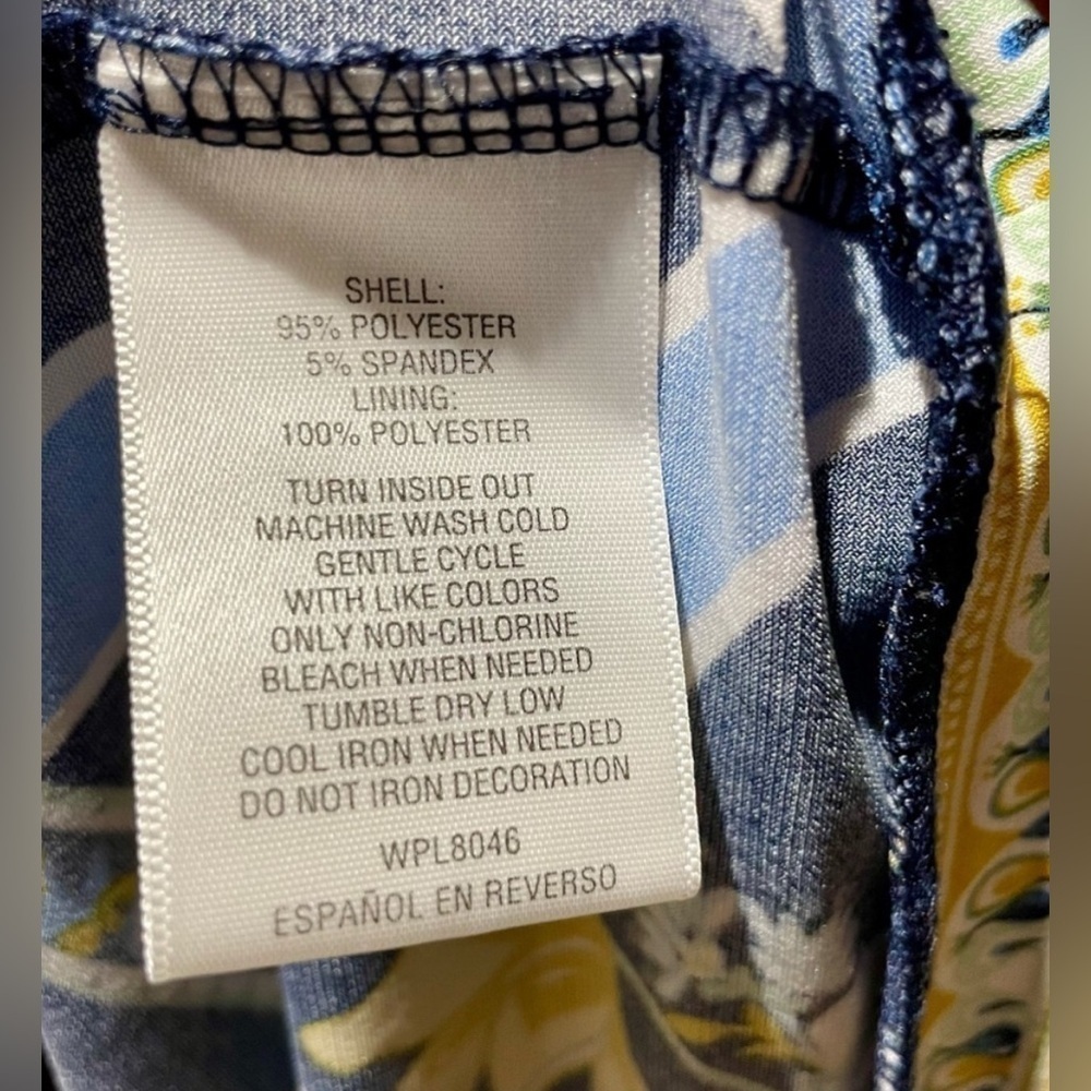 JM Collection Printed Cold-Shoulder Dress - Picture 8 of 8